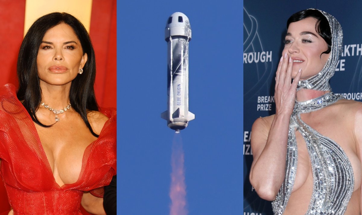  Lauren Sánchez, Blue Origin raketa, Katy Perry