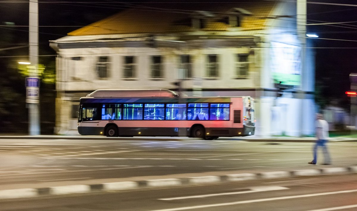 Naktinis autobusas Vilniuje