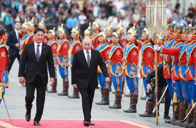 Vladimiras Putinas lankosi Mongolijoje