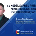 Neurostartas 2024. Aurelijus Burokas. Kodėl svarbu prisiminti mikrobiotą kalbant apie psichoemocinę sveikatą