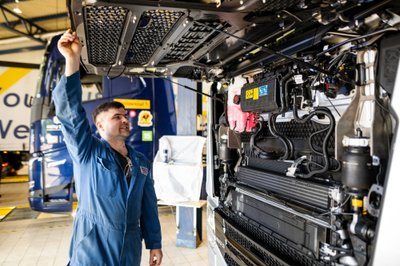 Geriausio sunkvežimių mechaniko rinkimai