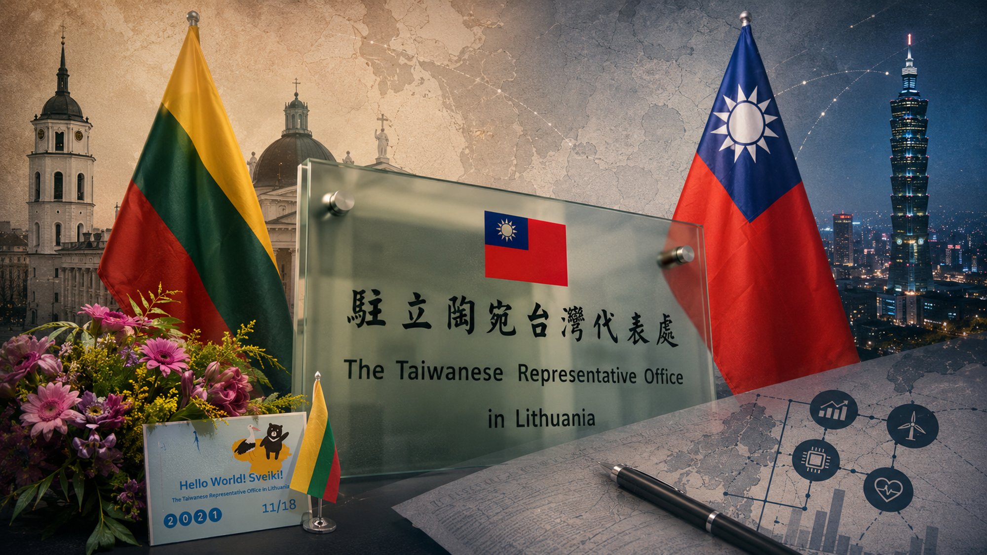 Pressure Mounts Over Taiwan's Representative Office in Lithuania as Politicians Seek Economic Clarity