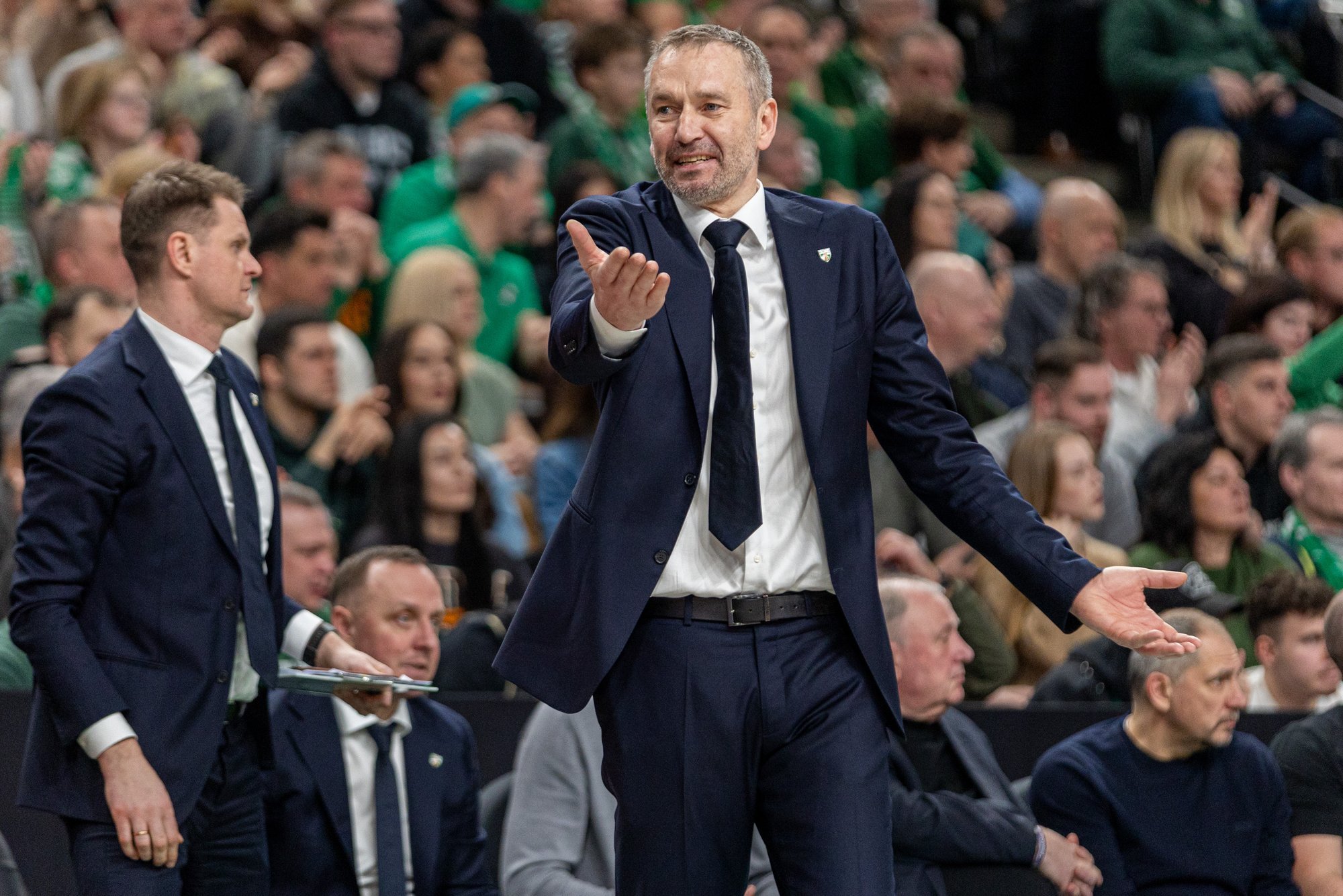 Po skaudaus dūrio Atėnuose Masiulis paaiškino, ko pritrūko „Žalgiriui“