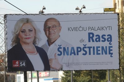 Rasa Šnapštienė ir Visvaldas Matijošaitis