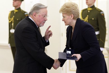 Vytautas Landsbergis, Dalia Grybauskaitė