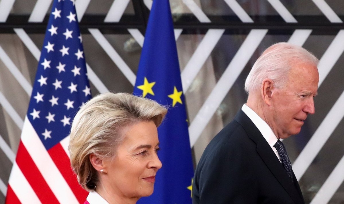 Ursula von der Leyen, Joe Bidenas