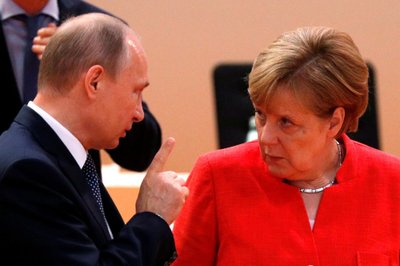 Vladimiras Putinas, Angela Merkel