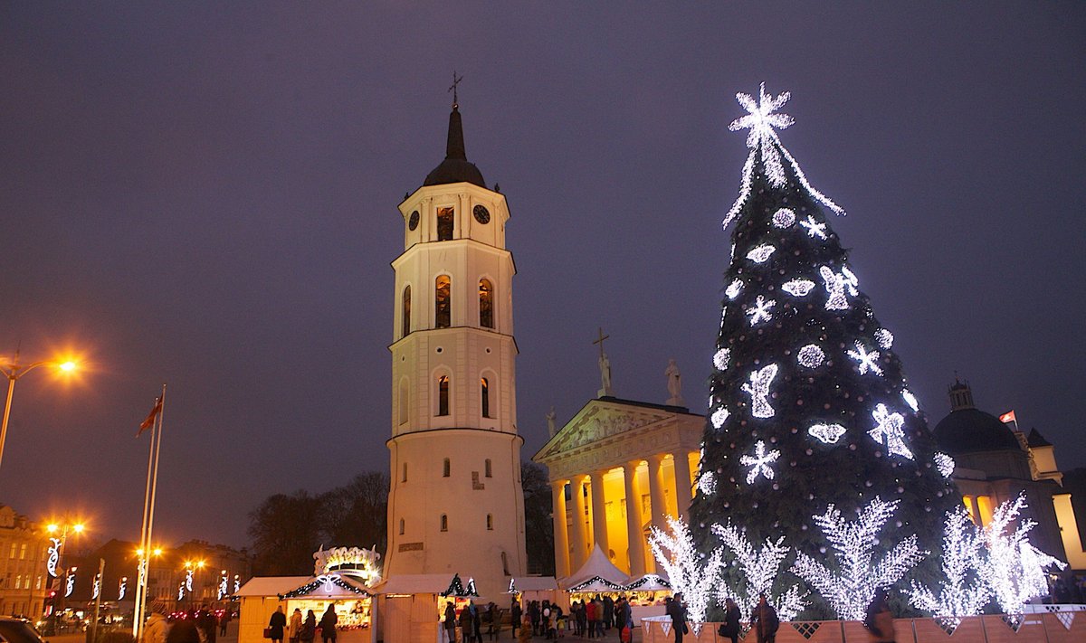 Vilnius Rudeni Į Vilnių žiemos šventės pasibels dar rudenį - Delfi