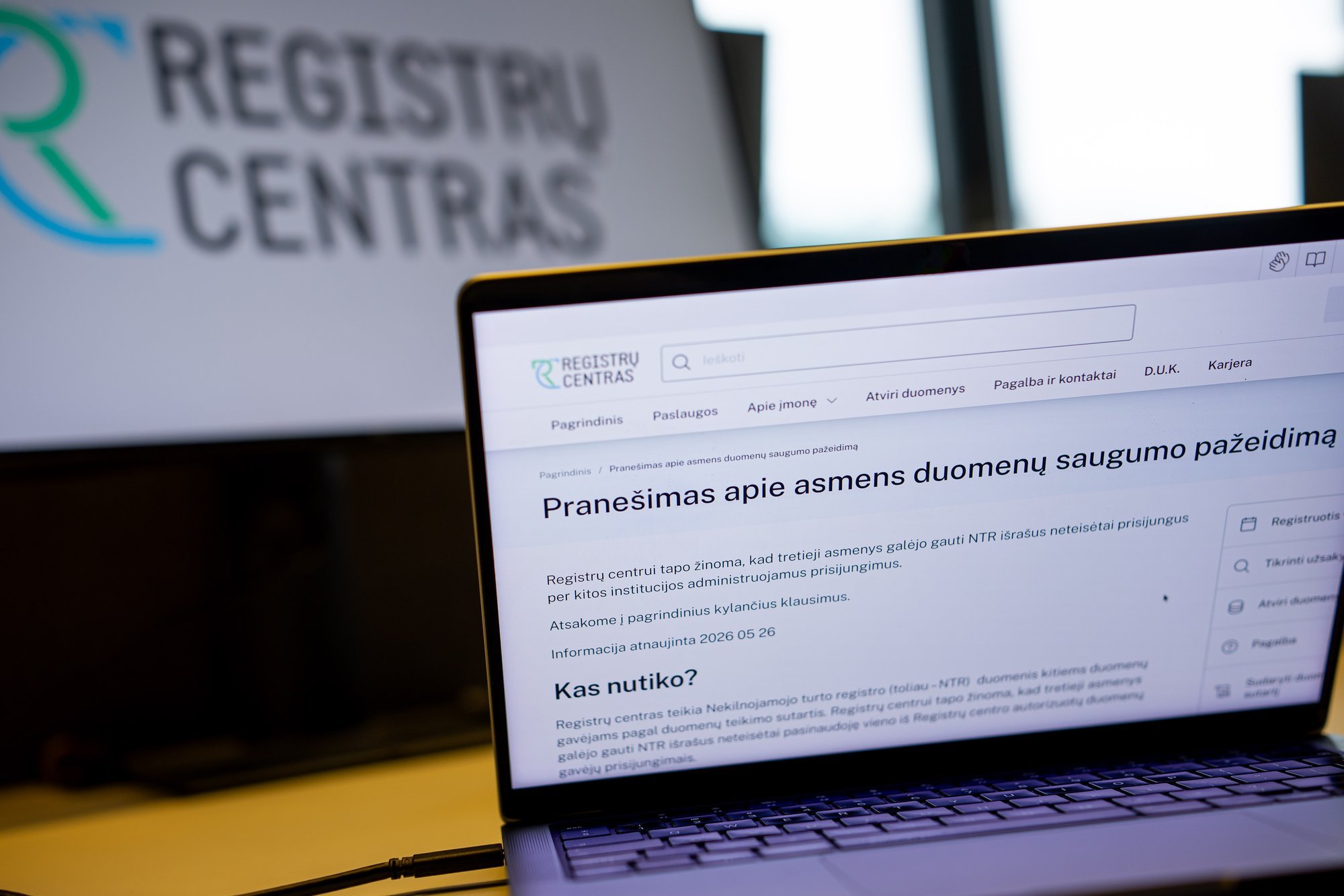 Parliamentary Committee Proposes Extended Audit Term for Registrų Centras