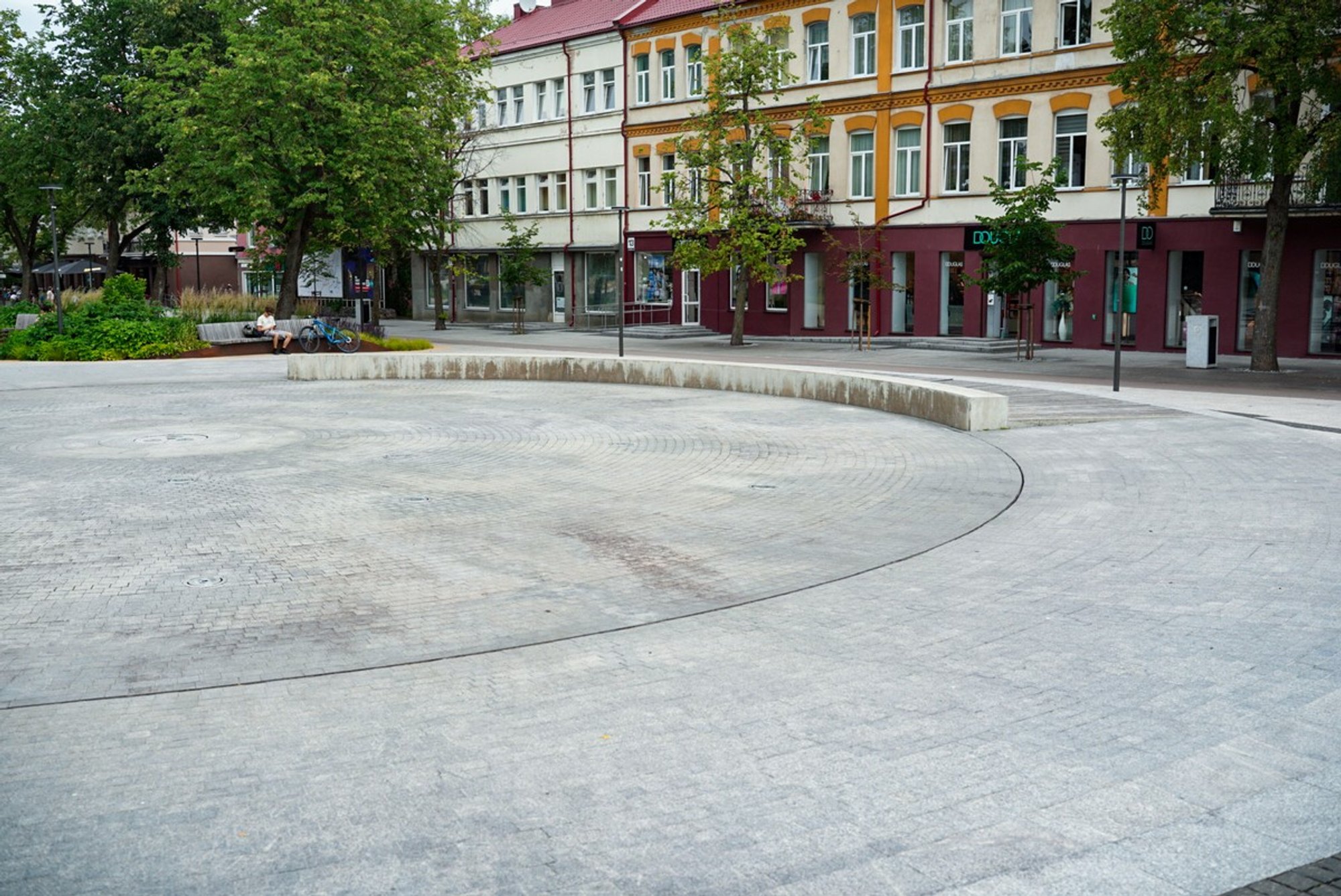 Panevėžys fountain silent in heatwave after accident