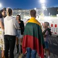 Bronzos medalius iškovojusios Lietuvos 3x3 krepšinio rinktinės sutiktuvės