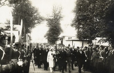 Parodos atidaryme LR Prezidentas A.Smetona. 1928 m.