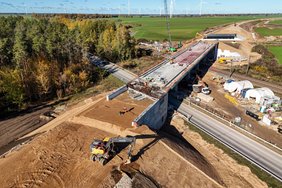 „Rail Baltica“ statybose – naujas 12,1 km statybų ruožas, kitąmet planuojama, kad darbai vyks 114 km atkarpoje