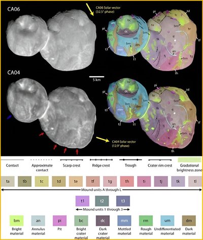 2019 metais zondas „New Horizons“ praskriejo pro Kuiperio žiedo objektą 2014 MU69, arba Arokotą (Arrokoth). NASA/Southwest Research Institute/New Horizons nuotr.