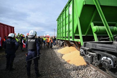 Lenkų ūkininkų protestai