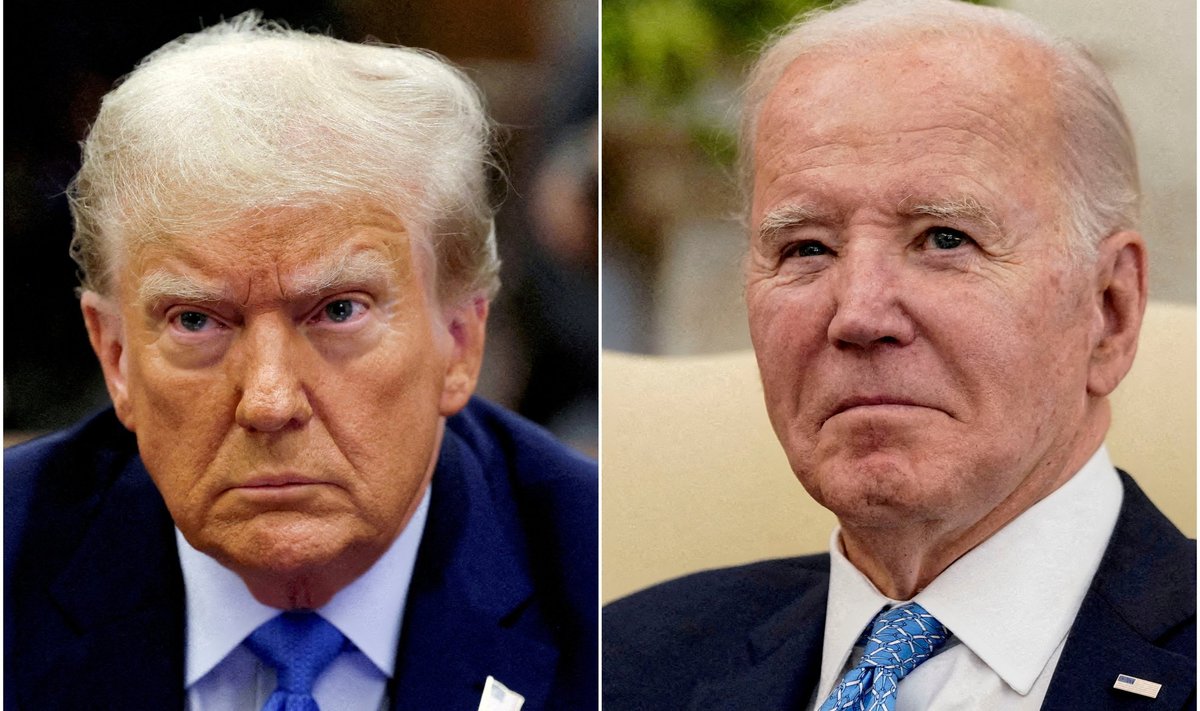 Donaldas Trumpas ir Joe Bidenas