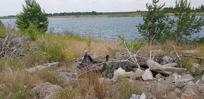  Šiukšlynas Darbėnuose Skaitytojo nuotr.