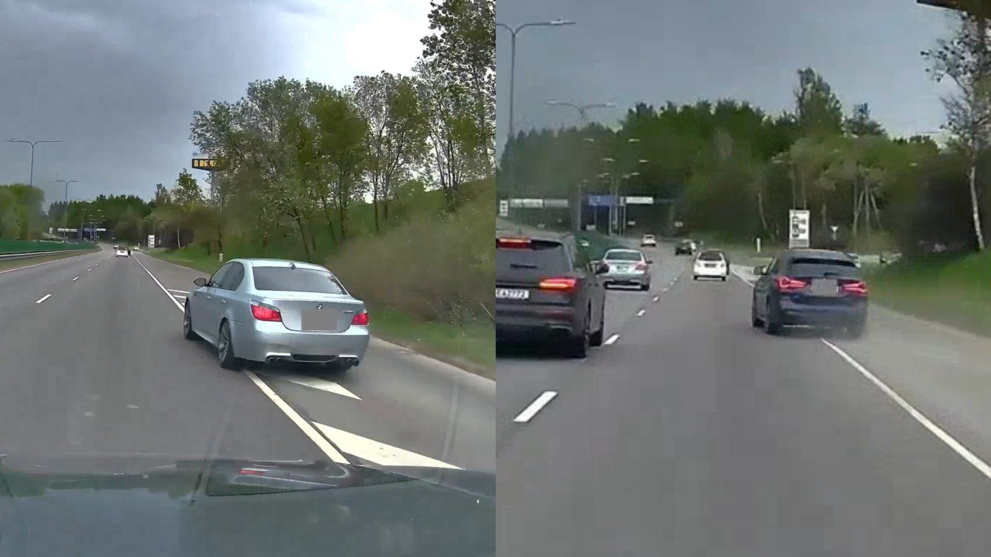 Dangerous BMW Maneuver Recorded in Vilnius Amidst Street Racing Debate