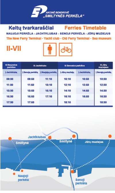 Naujas maršrutas iš smiltynės