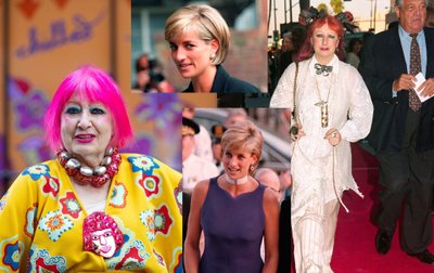 Zandra Rhodes, princesė Diana / Foto: Vida Press, Scanpix