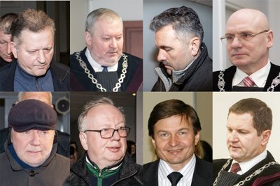 Valdimaras Bavėjanas, Robertas Rainys, Henrikas Jaglinskis, Viktoras Kažys, Konstantinas Gurinas, Egidijus Laužikas, Gintaras Čekanauskas, Arūnas Kaminskas