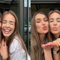 Dėl išvaizdos lyginamos Viktorija Siegel ir Viktorija Vaičaitė susitiko: panašios ar ne?