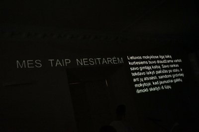 Projektas „Mes taip nesitarėm“