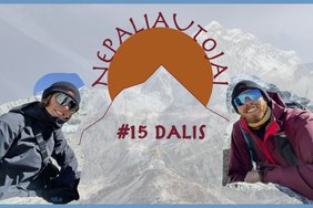NEPALIAUTOJAI. Išsvajotas tikslas pasiektas – mes Everesto bazinėje stovykloje!