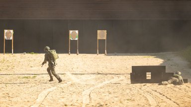 VSAT pareigūnai išbandė naują ginkluotę