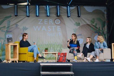 Zero waste festivalio akimirkos