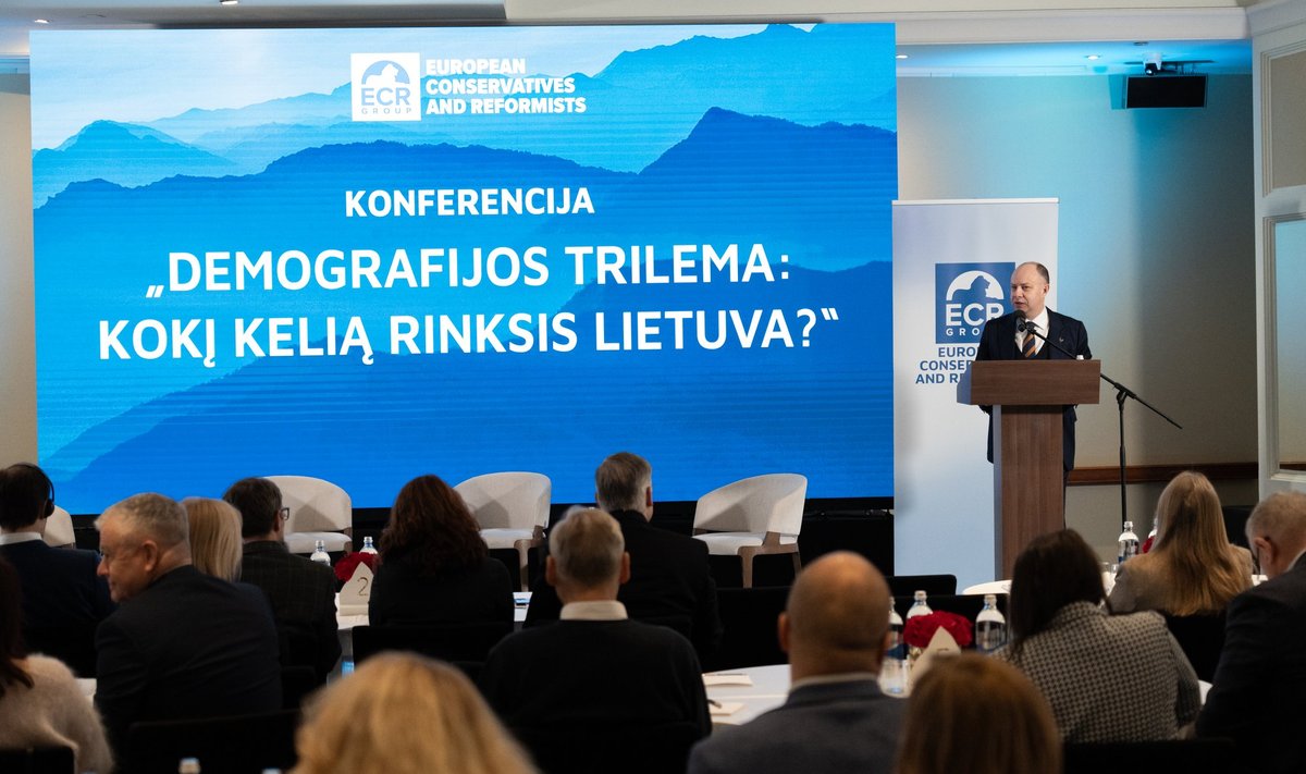 Vilniuje surengta konferencija „Demografijos trilema: kokį kelią rinksis Lietuva?“ 