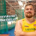 Judėjimo negalią turintis paralimpietis Andrius Skuja: per varžybas pranokstu pats save