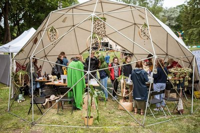 Zero waste festivalio akimirkos