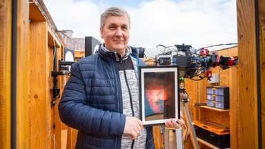 Aidas savo namų kieme įsirengė observatoriją: vyro užfiksuoti kadrai atima žadą