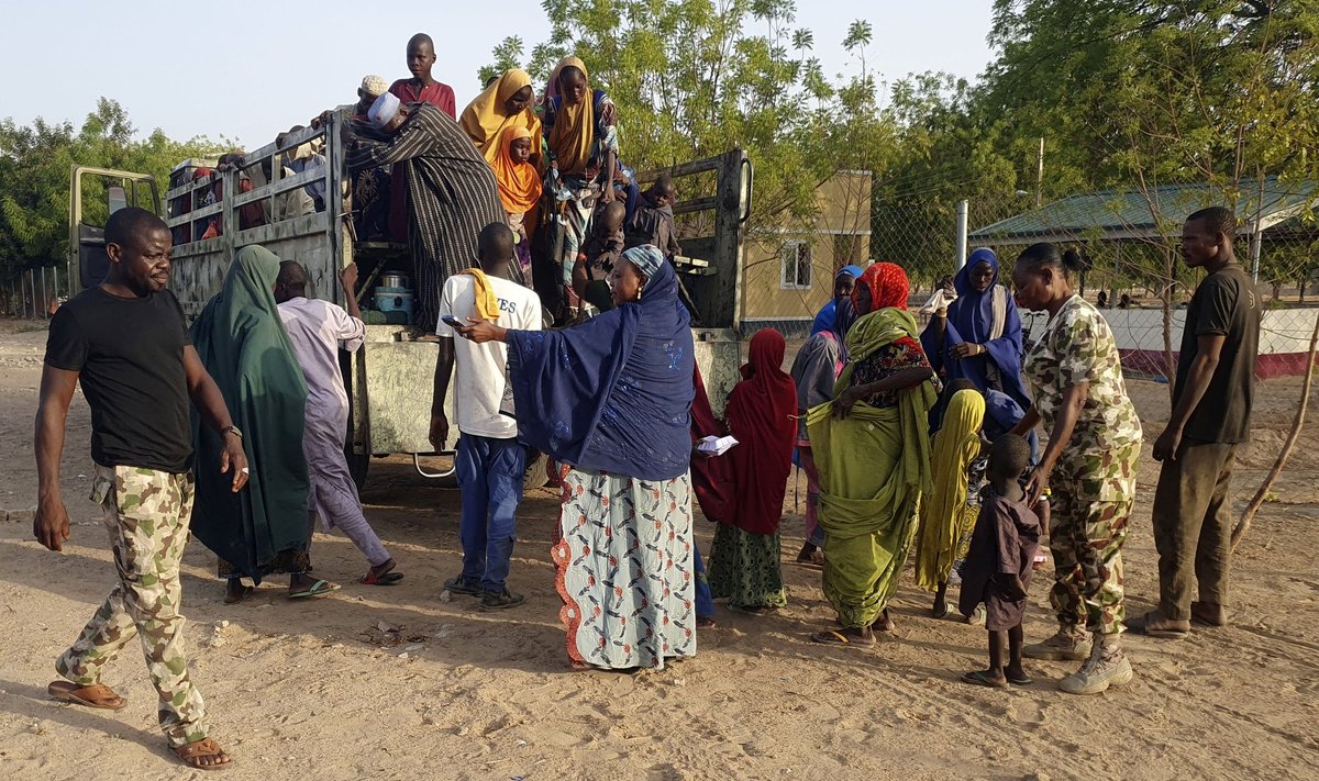 Nigerijos kariai išgelbėjo dešimtis pagrobtų aukų