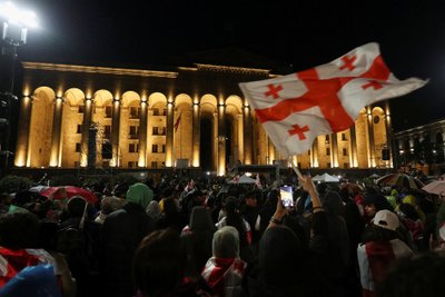 Protestai Sakartvele