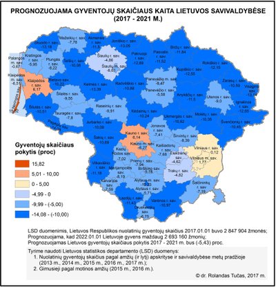 Prognostinis Lietuvos gyventojų kaitos 2017-2021 m. laikotarpyje tyrimas (R. Tučas nuotr.)