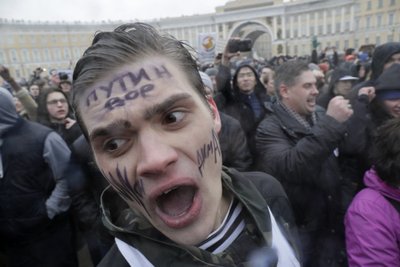 Protestai Rusijoje