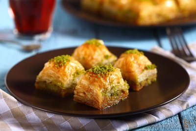 Baklava su pistacijomis