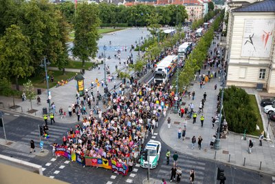 LGBT bendruomenės eitynės "LT Pride" 2024