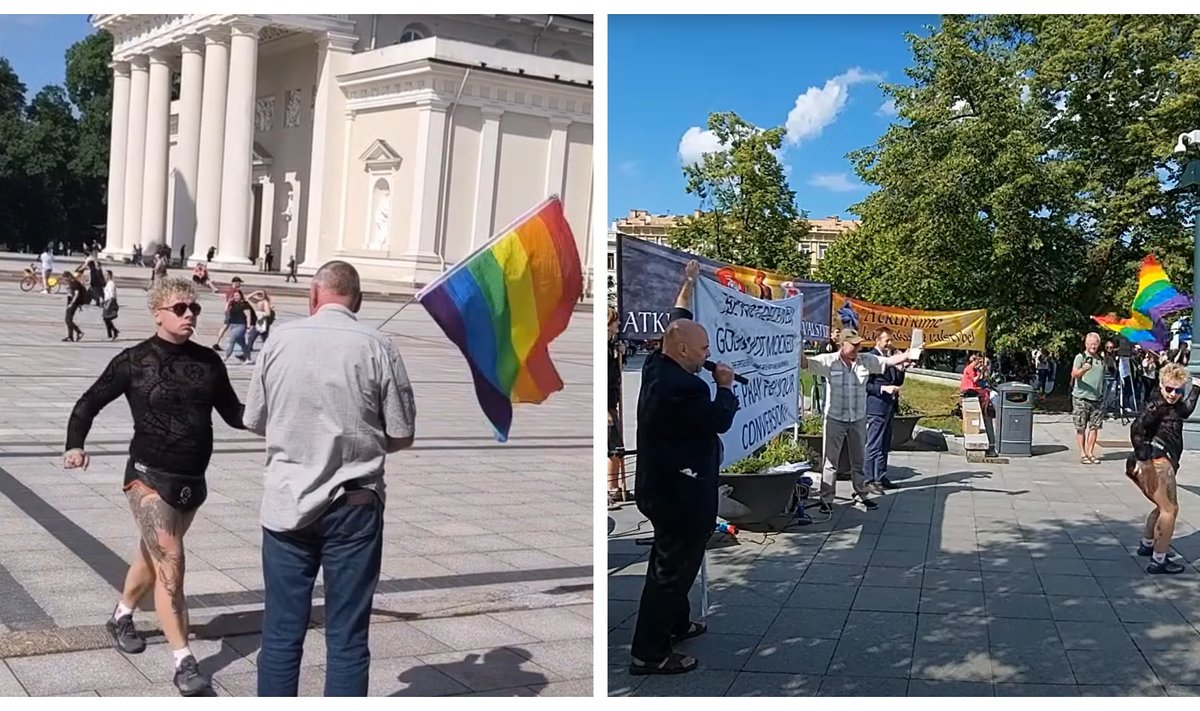 Lauryno Laurinavičiaus susidūrimas su tradicinių vertybių puoselėtojais