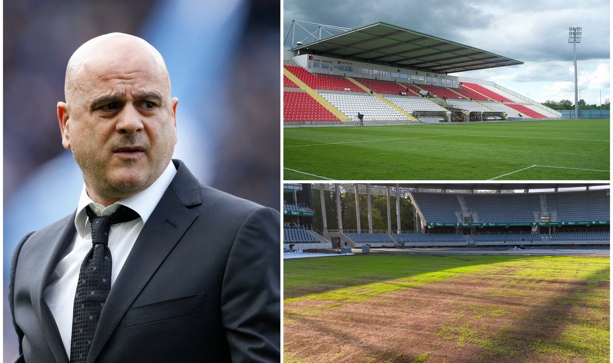 Temur Ketsbaia ir Kauno bei Marijampolės stadionai