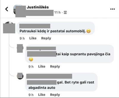 Parkingas Justiniškėse