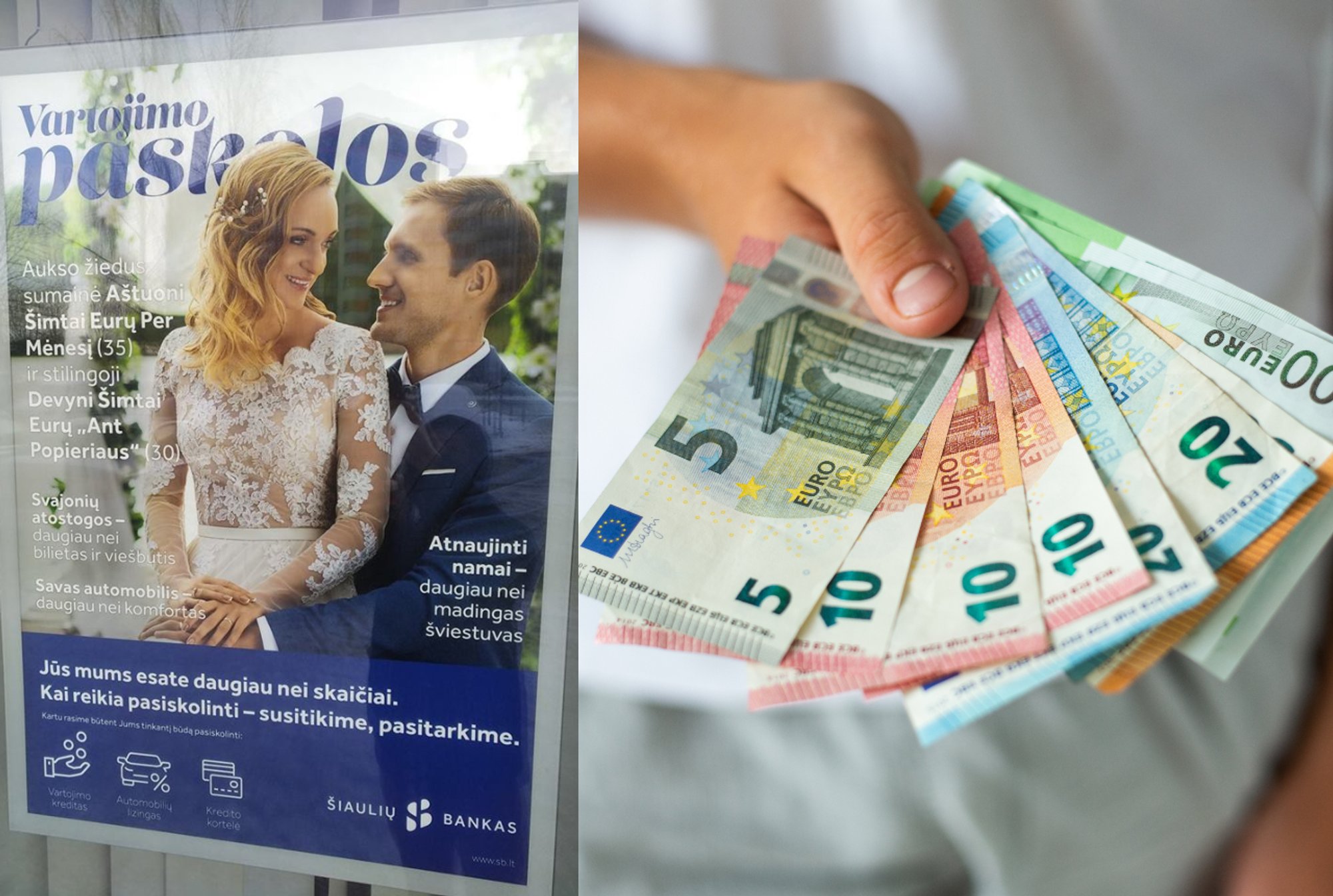 Pamatęs banko reklamą vyras pratrūko: paskolos vestuvėms jau tampa mada ...