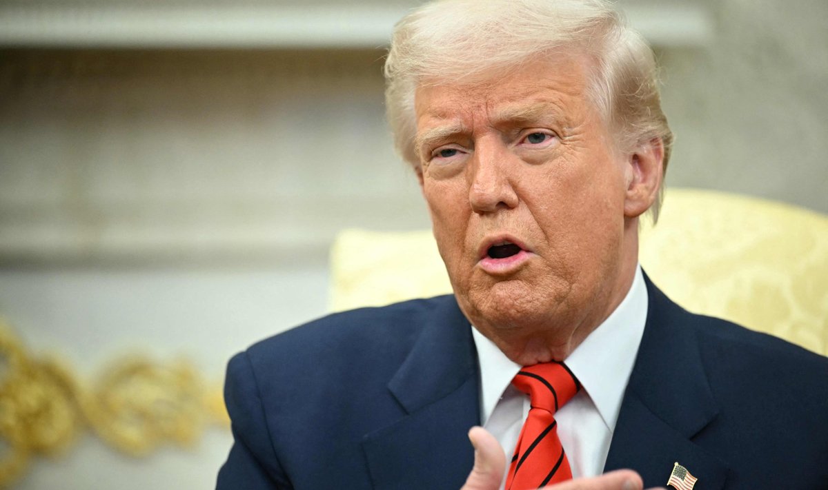Putino pareiškimą pakomentavo Trumpas: tikėkimės, kad Rusija pasielgs teisingai