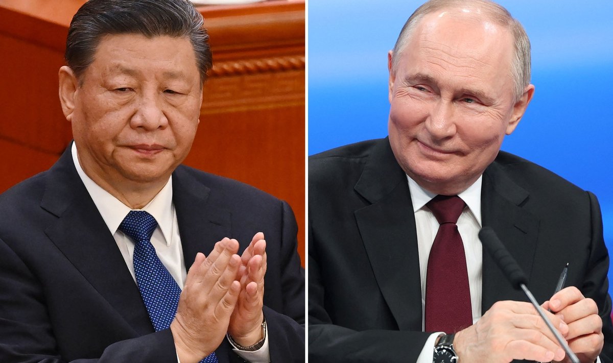 Xi Jinpingas, Vladimiras Putinas