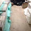 Sostinėje ūkiniame pastate aptiktos cigaretės, atskraidintos iš Baltarusijos  oro balionais