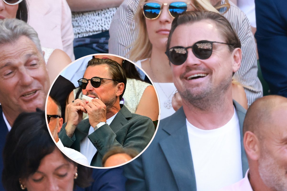 Leonardo DiCaprio Steals the Show at Wimbledon With His Hilarious Behavior