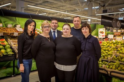 Vilniaus regiono vadovų komanda. Ilona Abraitienė (trečia iš dešinės)