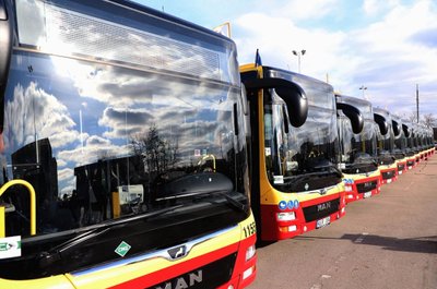 Nauji Šiaulių autobusai // Šiaulių m. sav. nuotr.